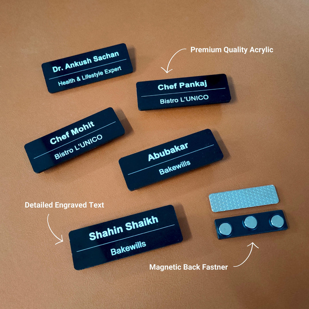 Identity Acrylic Badge