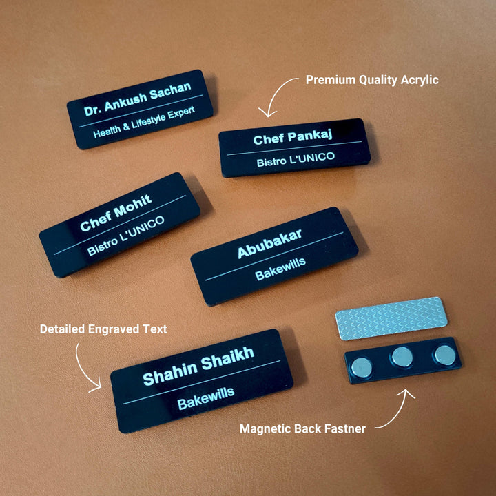 Identity Acrylic Badge